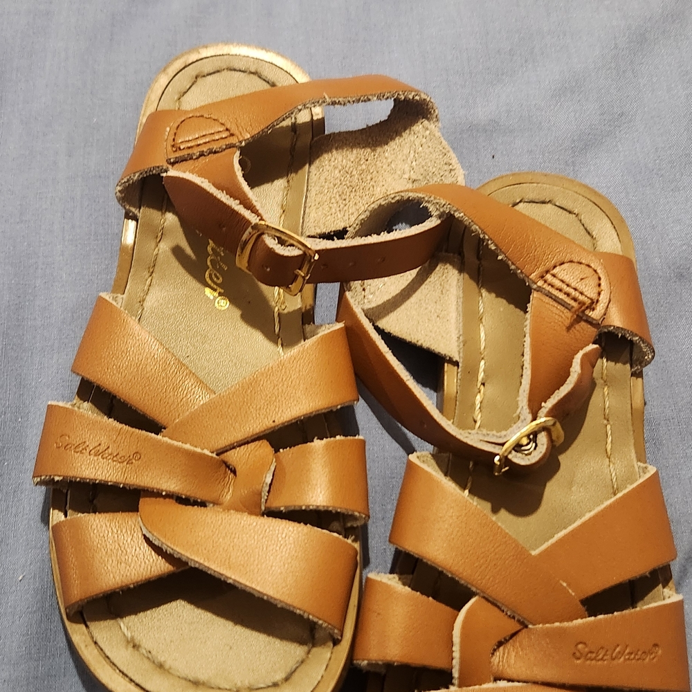 Salt Water Sandals by Hoy Tan Leather Sandals